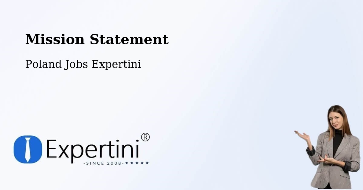 Corporate Mission – Mikstat - Poland Jobs Expertini