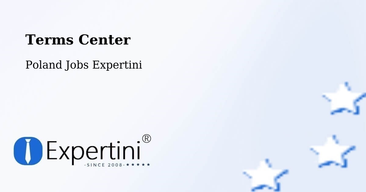 Terms of Service – Mikstat - Poland Jobs Expertini